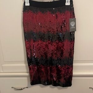 Vince canuto sequin pencil skirt